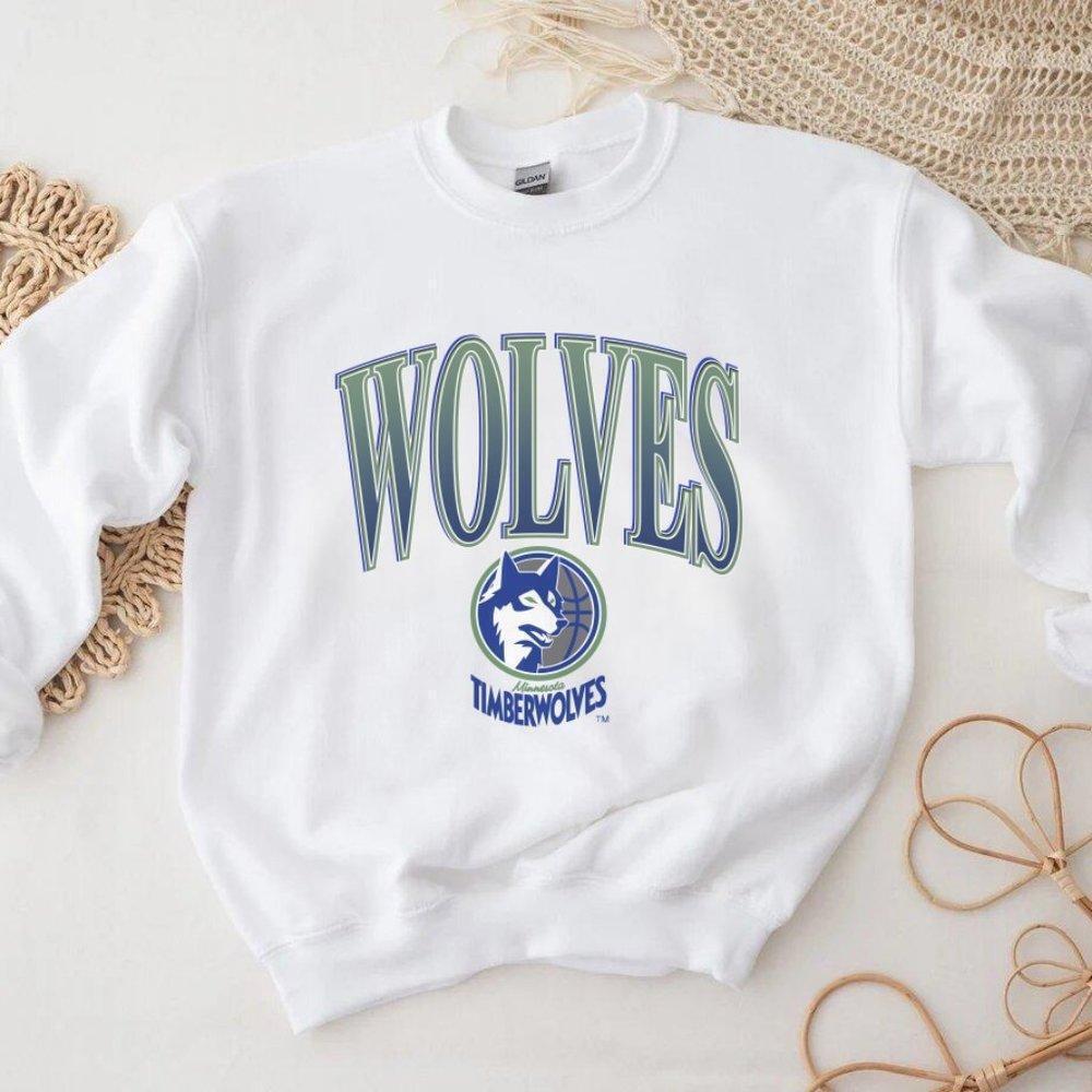 Minnesota Timberwolves Basketball Team Graphic Cozy Game Day Fan Sweatshirt